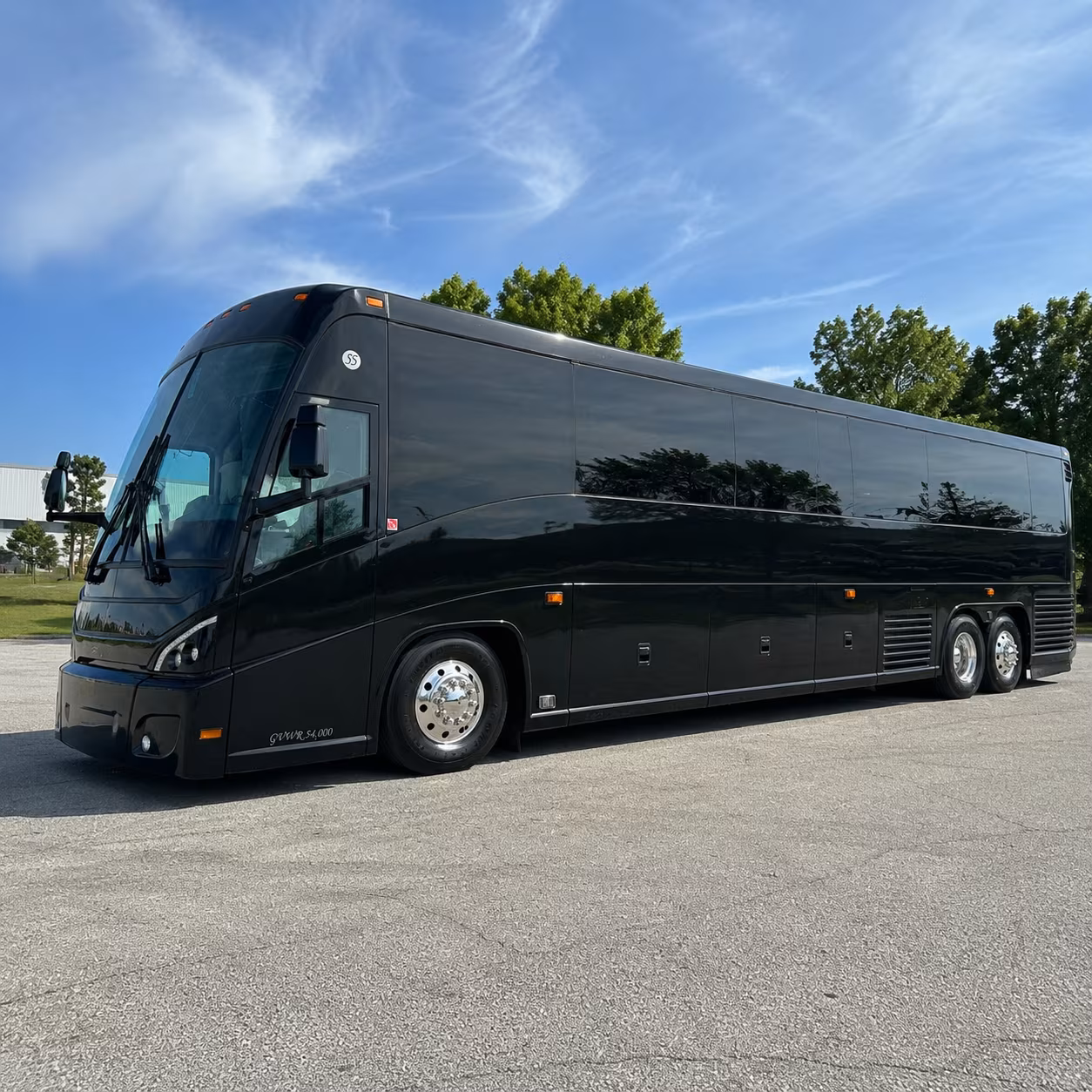 Birmingham Airport Shuttle & Transportation party bus exterior