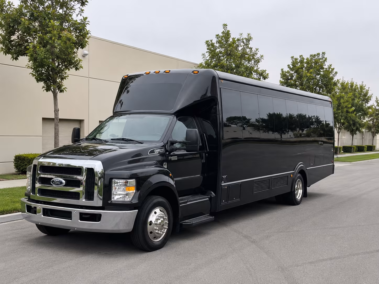 Birmingham Concert & Music Festival Transportation party bus exterior