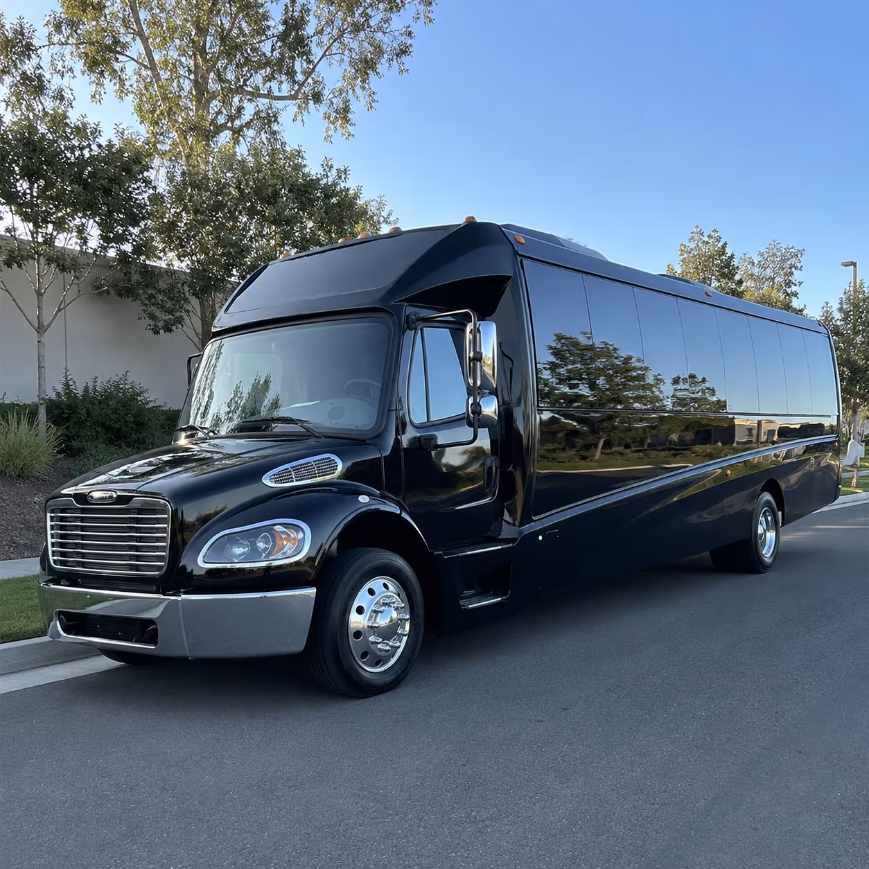 Birmingham Corporate Transportation party bus exterior