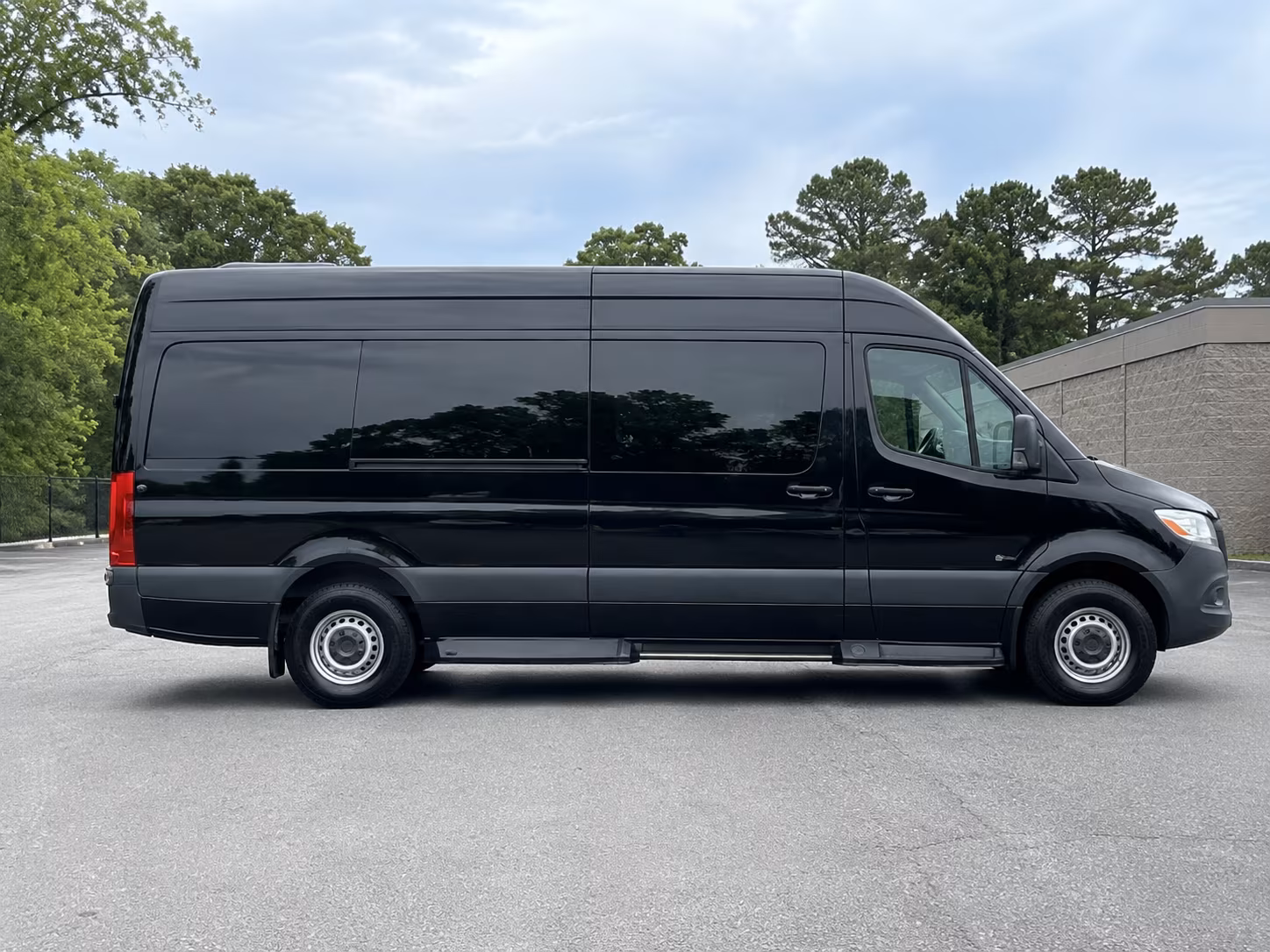 Birmingham Corporate Transportation party bus exterior