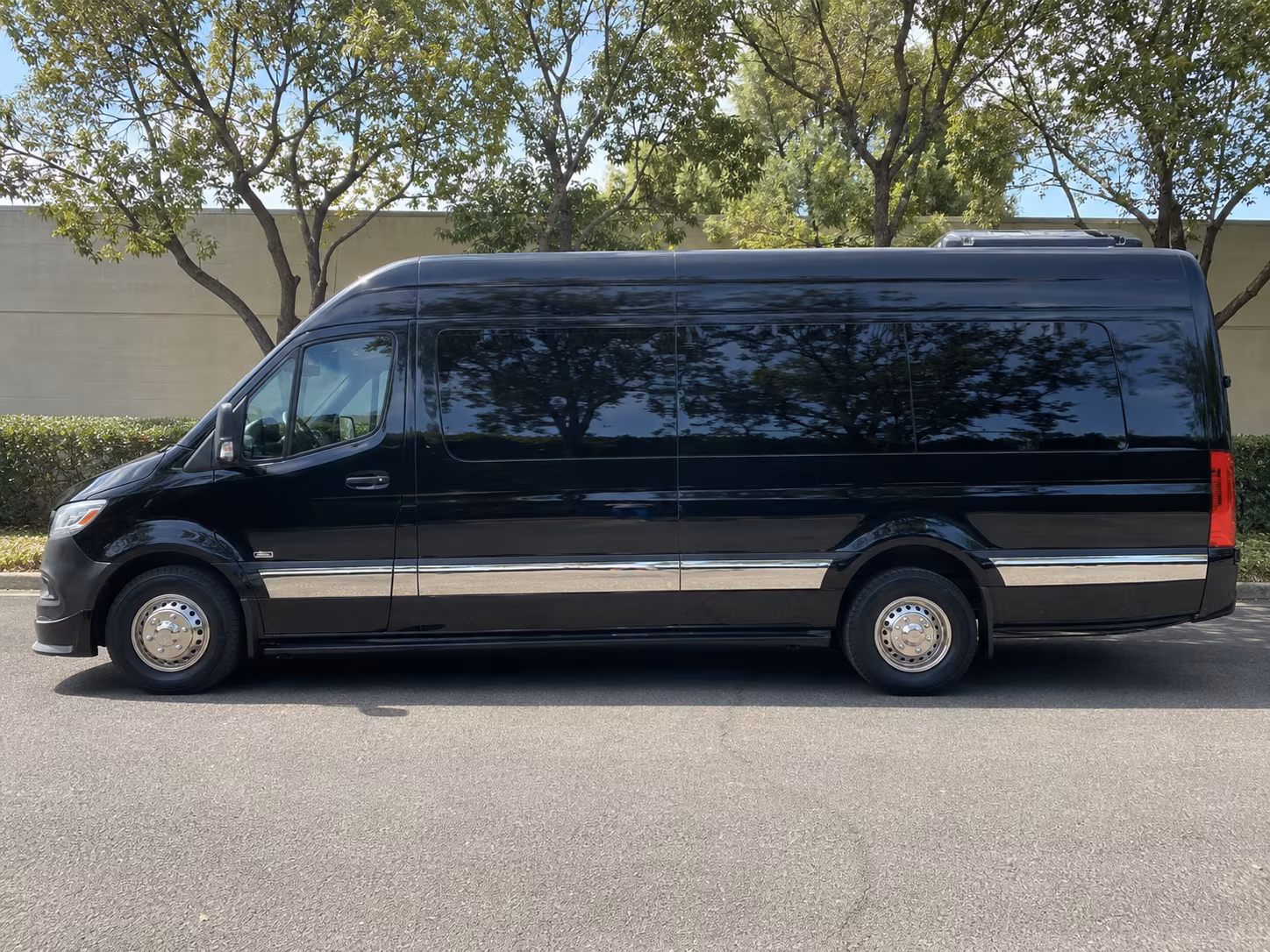 Birmingham Corporate Transportation party bus exterior