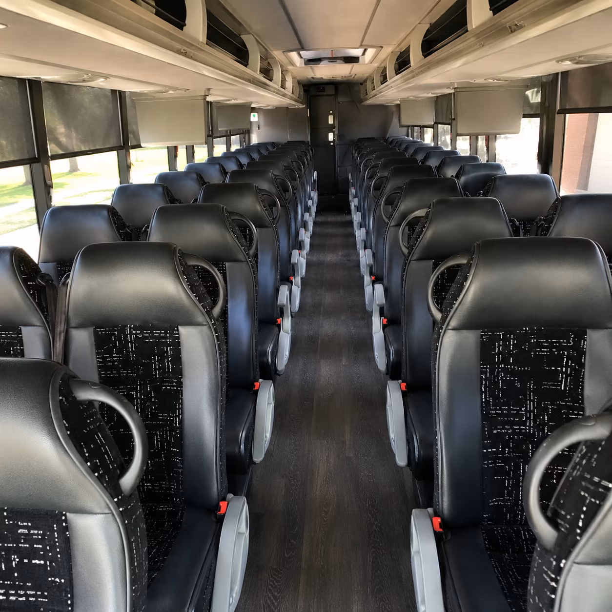 Birmingham Corporate Transportation party bus interior