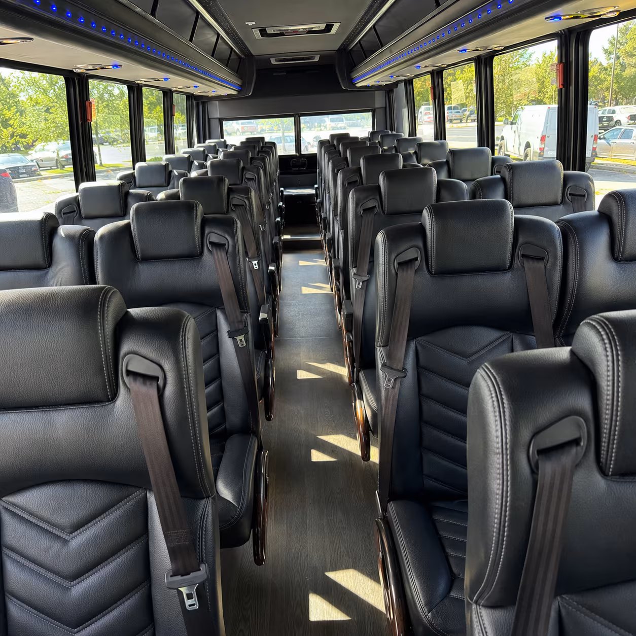 Birmingham Corporate Transportation party bus exterior