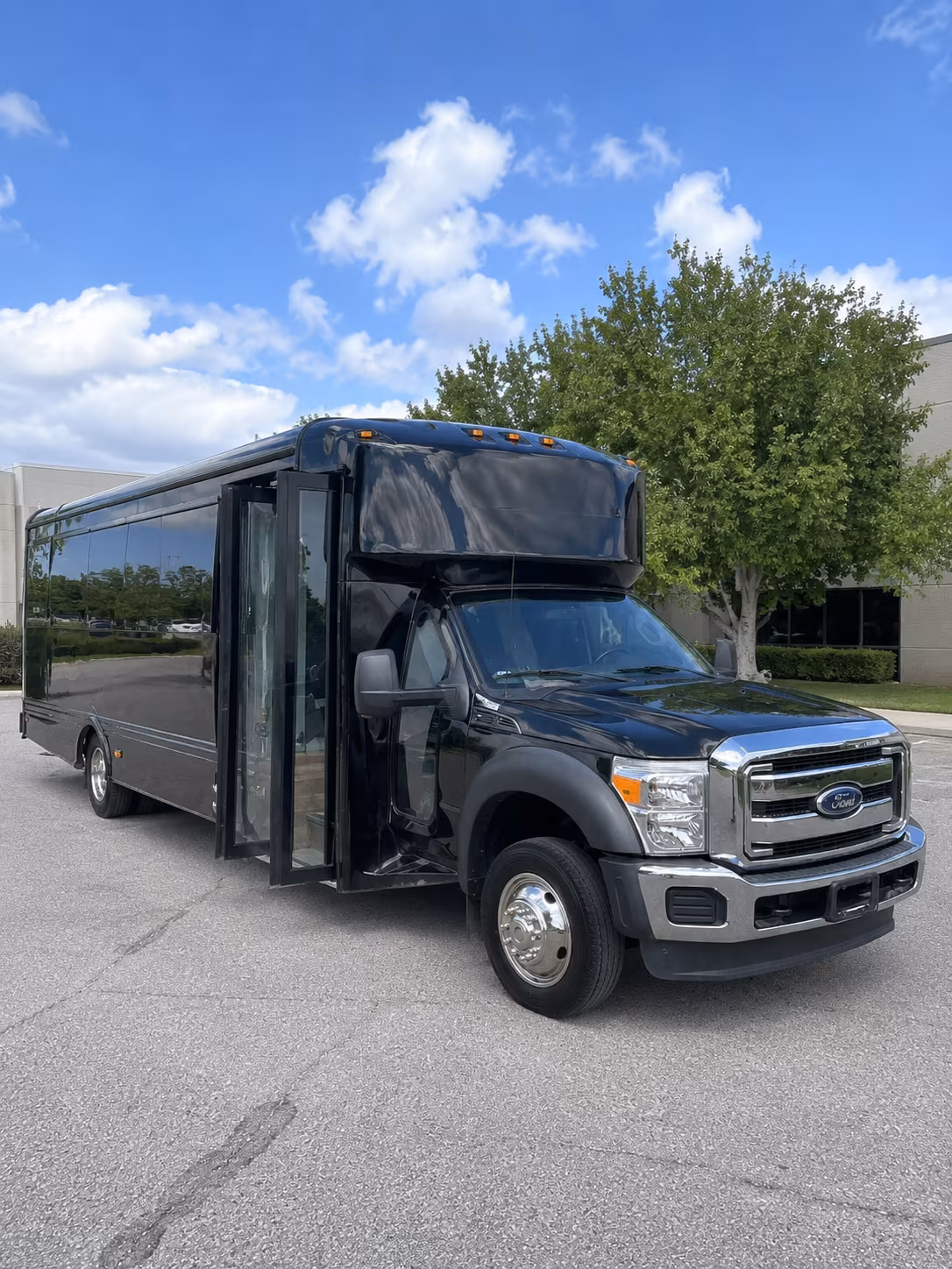 Birmingham Prom & Homecoming Transportation party bus exterior