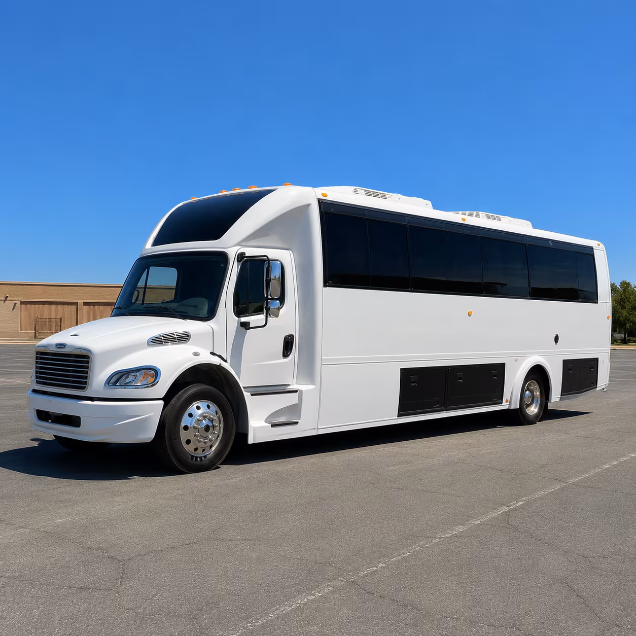 Birmingham Prom & Homecoming Transportation party bus exterior