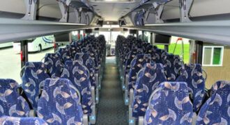 40 person charter bus Hoover